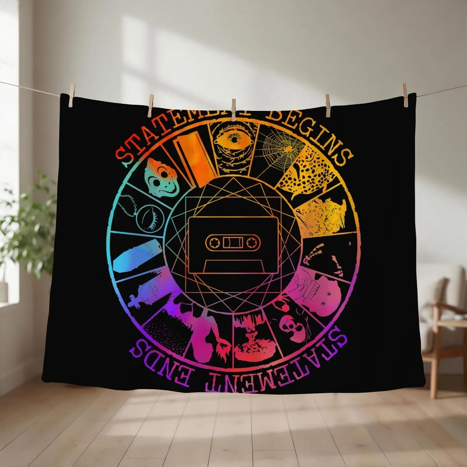 the magnus archives, magnus archives, podcast, rusty quill, archives, magnus Throw Blanket Designers Vintage Blankets