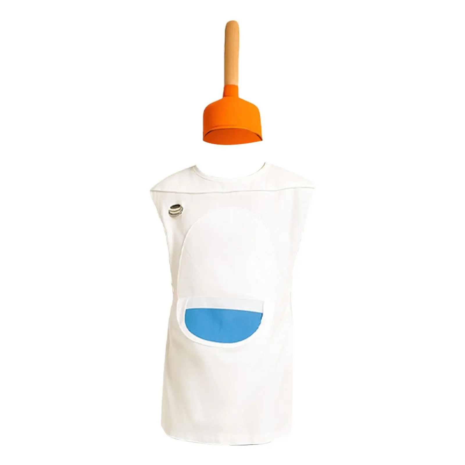 

Halloween Toilet Costume Lightweight Cosplay Costumes for Holiday Party Supplies