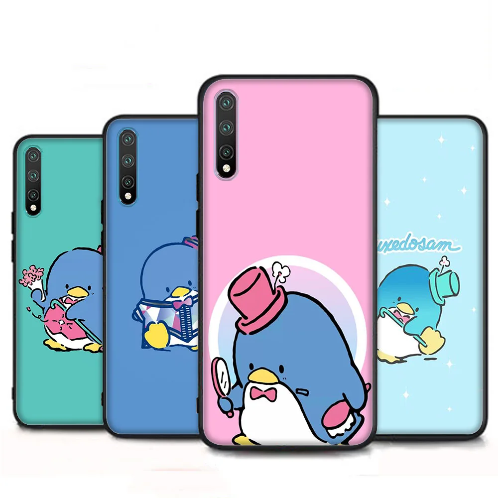 Tuxedo Sam สําหรับ OPPO Reno 7 Pro 6 5 5Z 5F 4 4F 4Z 2Z 2F Lite โทรศัพท์สีดํากรณี