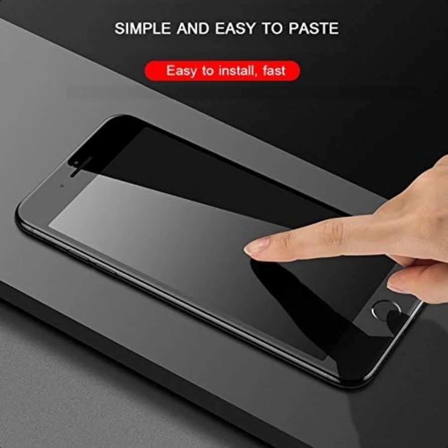 iPhone 8 7 Full Cover Screen Protector iFlash Full Coverage Tempered Glass Screen Film for Apple iPhone 8 7 4.7 EdgetoEdge Curv