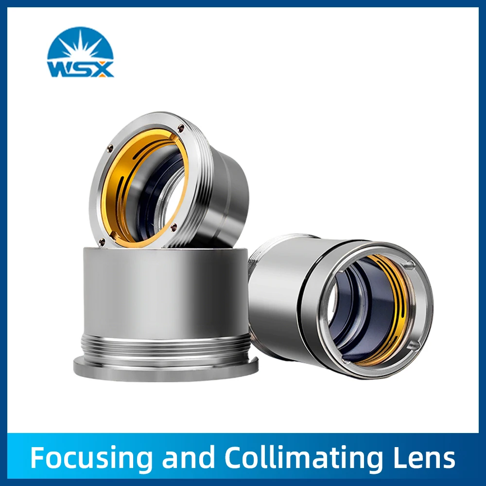 WSX Laser-Fokussierlinse mit Linsenhalter D30 D37 F100/150/200 Kollimationslinse für KC13 KC15 NC30 NC60 Laserschneidkopf – Detail 6