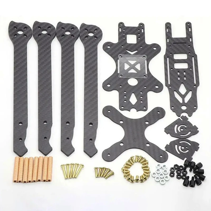 مجموعة إطار محرك من ألياف الكربون لطائرة بدون طيار FPV ، رف كوادكوبتر متين ، XL9 9 ، دعم قاعدة العجلات ، ، من من من ألياف الكربون