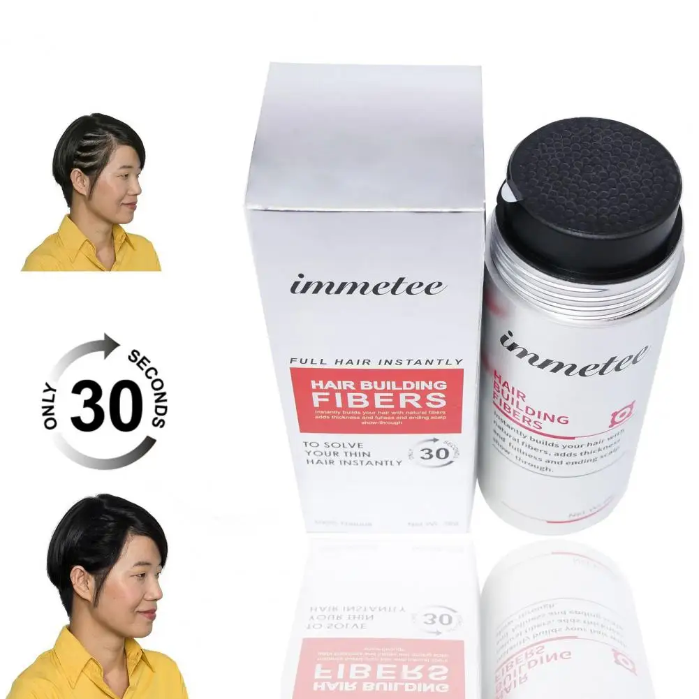 

28G Hair Fiber Powder 30 Seconds Plant Fibres Natural Dyes Hair Building Fibers Disposable Herb Plant Hairline Gap Filler
