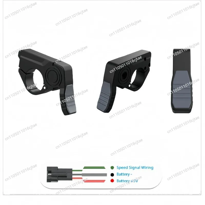 For Electric Bicycle Universal Throttle 140X Thumb Accelerator Scooter Electric Vehicle Universal Throttle
