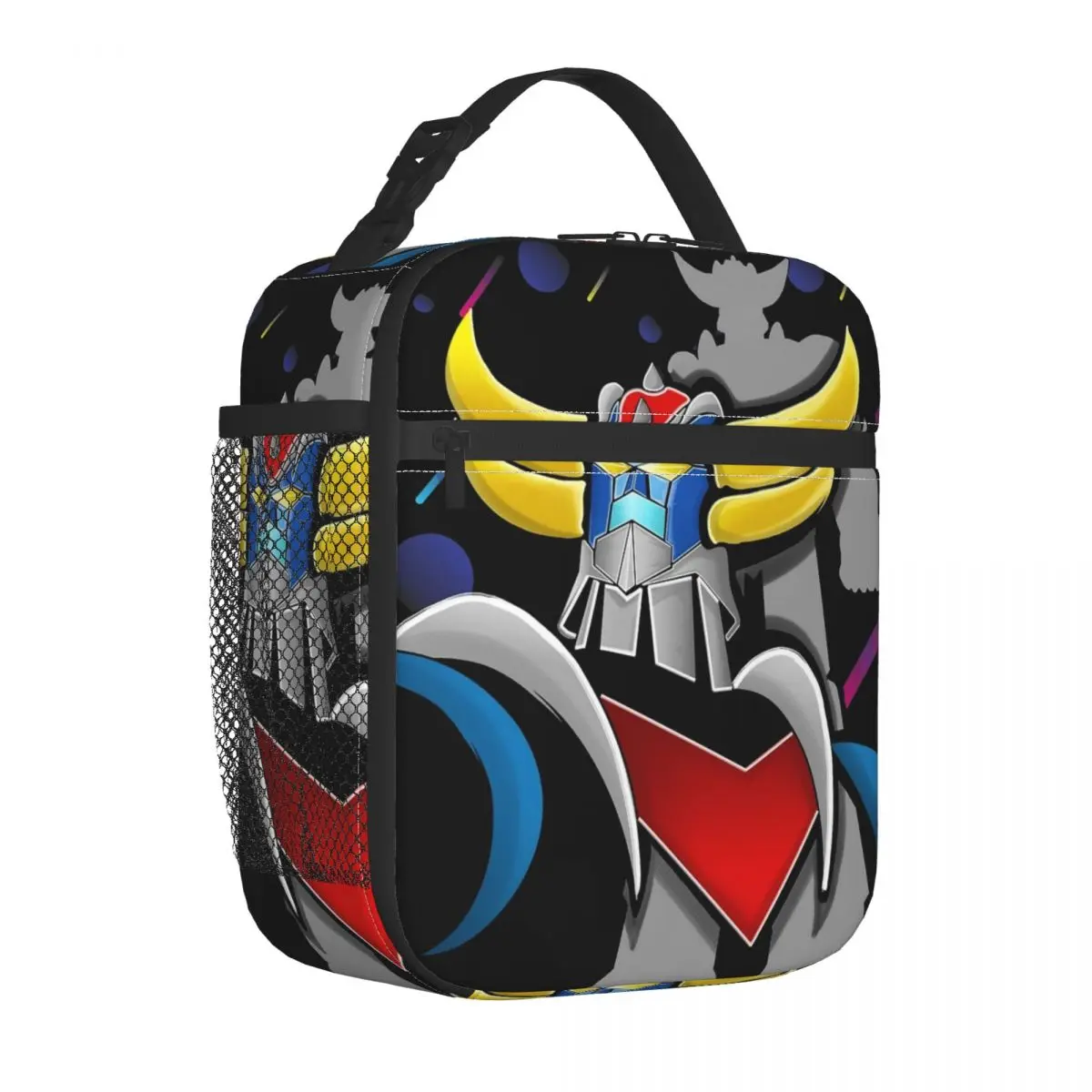 

Изолированная сумка для обеда Grendizers НЛО, контейнер для еды, большая сумка-тоут, ланч-бокс для мужчин и женщин, работа на открытом воздухе