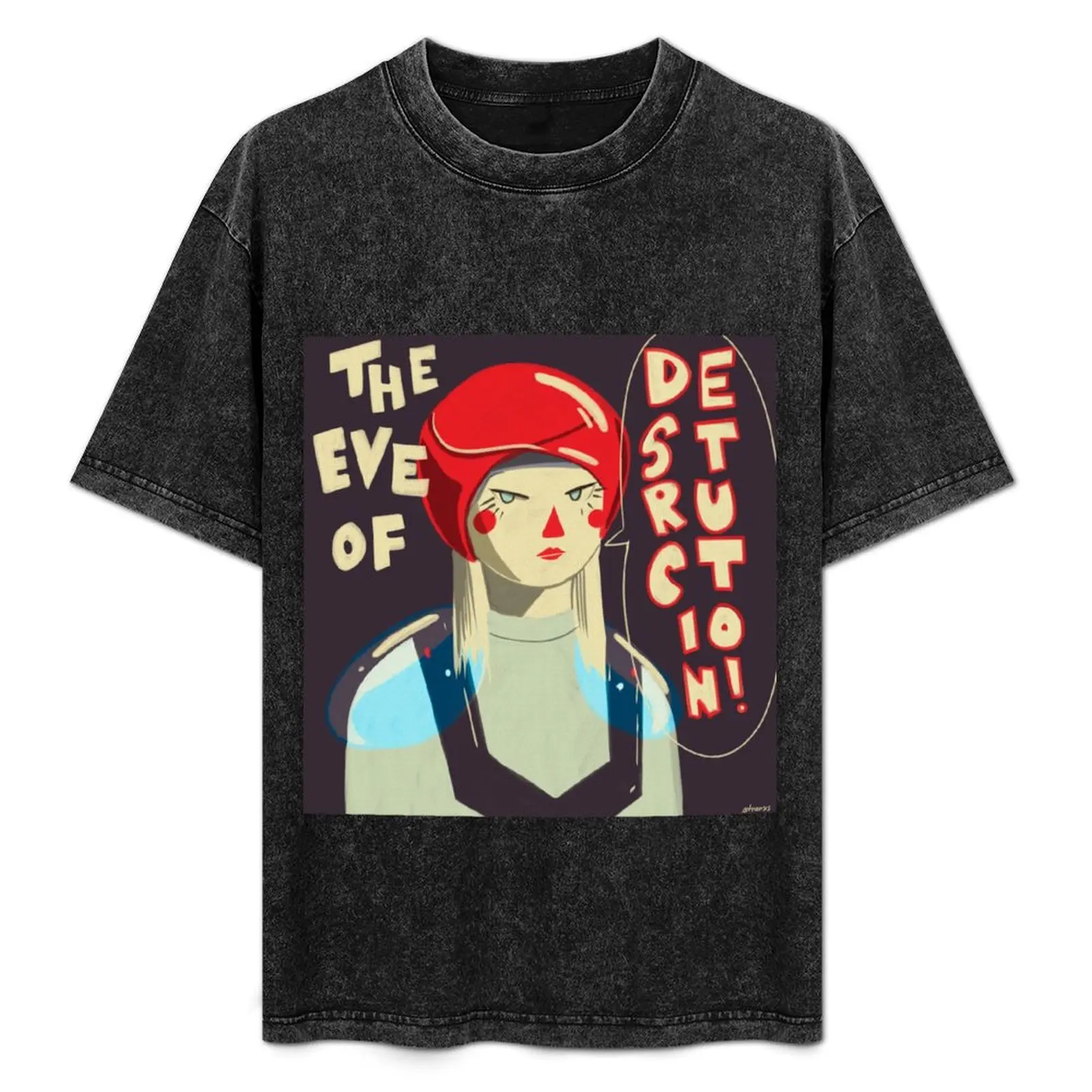 

The Eve of Destruction T-Shirt Active Sports Short Sleeve Cotton Shirt
