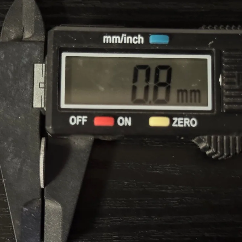 نيزك Muonionalusta الطبيعي شريحة رفيعة مستديرة - عينة نيزك من الحديد السويدي مع تريليت وشقوق طبيعي #3