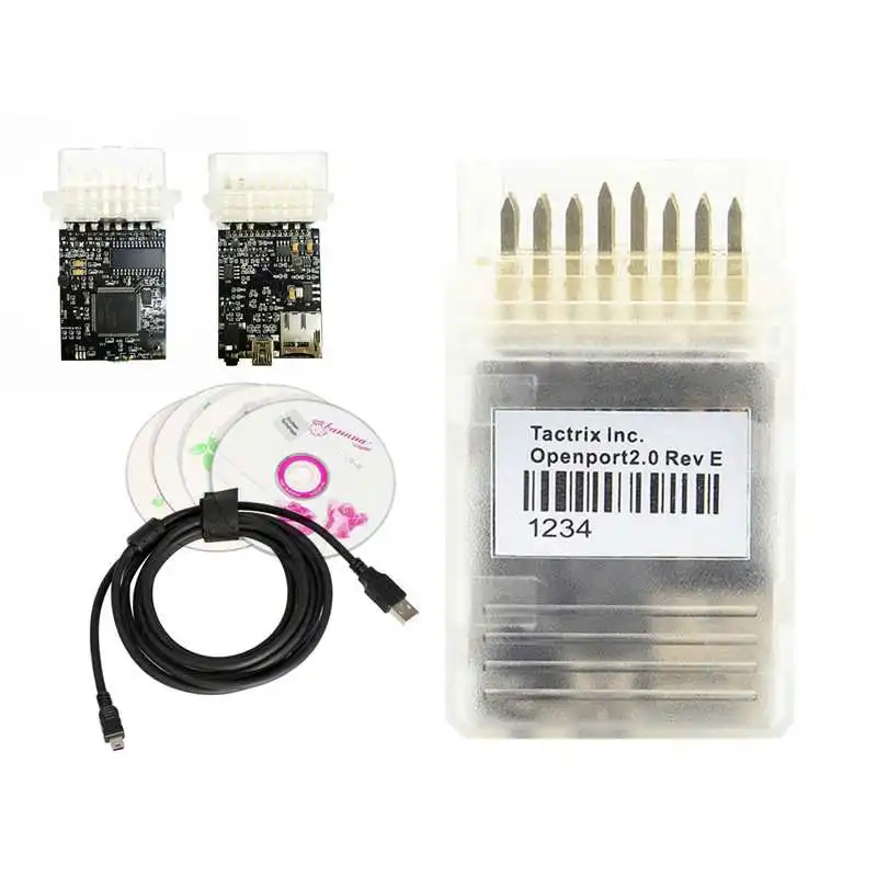 ECU FLASH Open Port 2 0 Auto Chip Tuning OBD 2 OBD2 Car Diagnostic Tool Tactrix Openport 2.0 for Mercedes-Benz J2534 Scanner