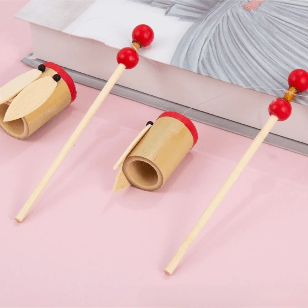 Bamboo Cicada Noisemaker Cicada Shaped Shake Activated Bamboo Cicada Sound Maker Sound Producing Bamboo Cicada Toy