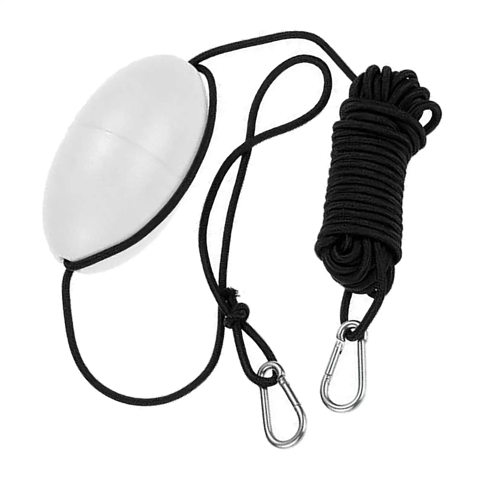 6xDrift Anchor Rope W/ Anchor Buoy 9.1M Rope Length for Inflatable Boat White