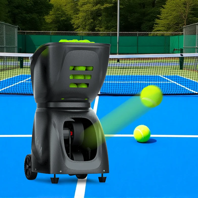 

Pusun PT Max C APP Controlled Auto Smart Educational Service Programmable Tennis Ball Launcher