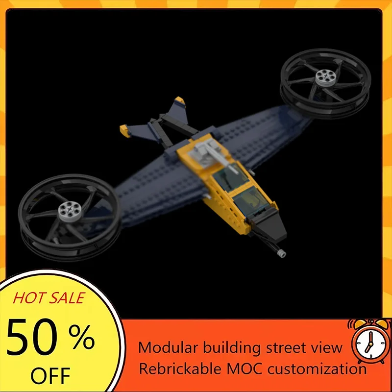 

Набор для сборки модели космического корабля HA-10A из 379 деталей по мотивам популярного фильма о космических войнах, модульный конструктор, технологичный подарок, игрушка для детей на праздники