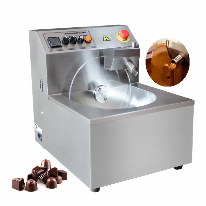 Start Coconut Chocolate Spread Paste Wafer Making Fully Automatic Bean Forming Machine Business square Frame Process Equipment