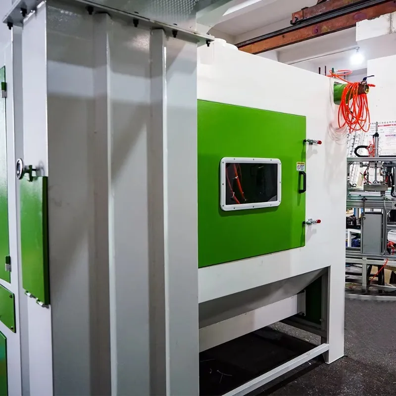 Customized Manual Burnishing Sandblasting Machine with Engine Pump Dustless Dry/Wet Type Portable High Efficiency Wholesale