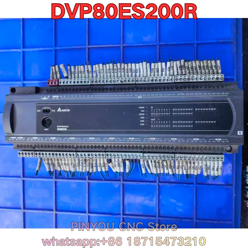 Second-hand DVP80ES200R PLC controller function test is normal Latest Prices as of September 2026