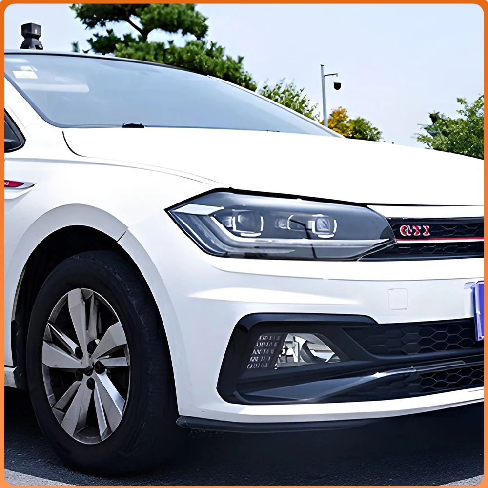 

Для VW Polo 2019-2024: Светодиодные фары с линзами-проекторами, высококачественные, готовые к установке (Plug and Play), передние фонари, аксессуары для тюнинга автомобиля