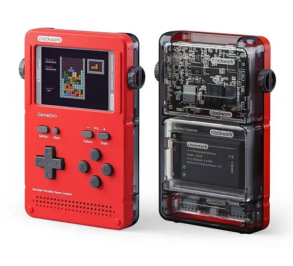 

GameShell Kit Red