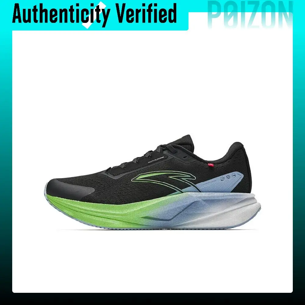 Anta Champion 3SE Low top Running Shoes Men's Black Blue Green 112515532-3