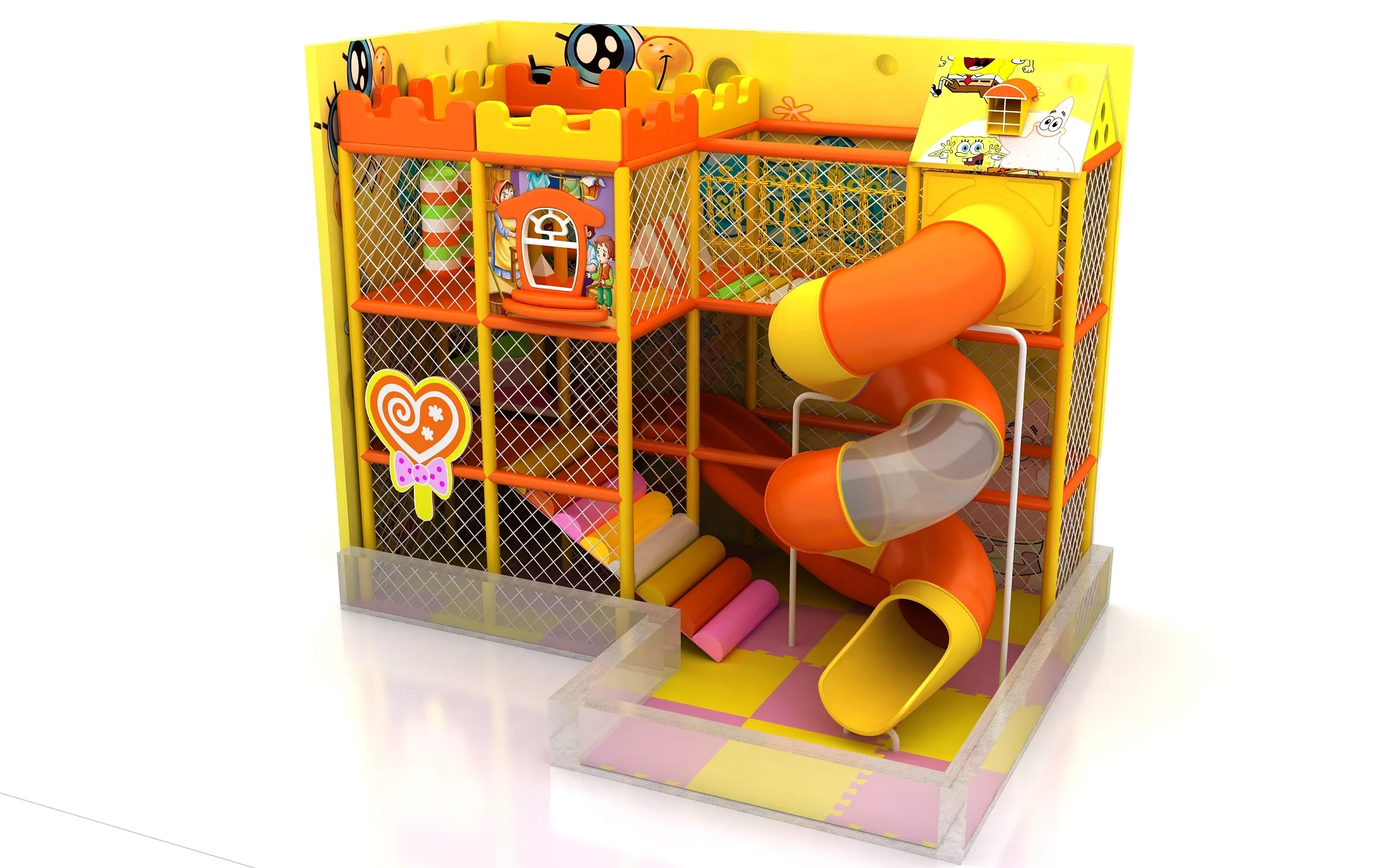 Large Indoor Set CE Certificated Indoor Playground Direct Factory Parque De Juegos Infantil