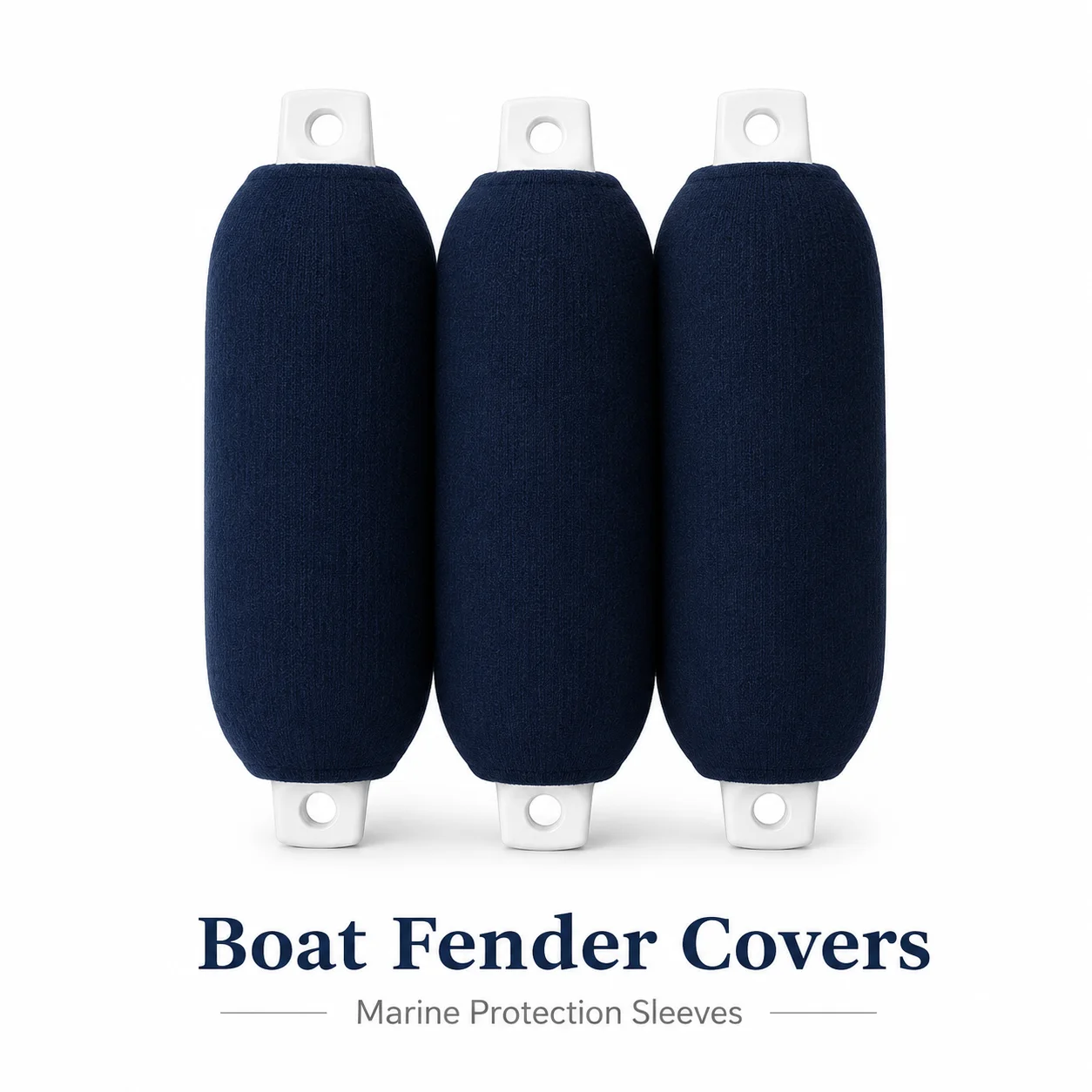 Elastic Boat Fender Cover Acrylic Fiber Soft Wear Resistant Anti-Collision Ball Sleeve Marine Yacht Bumper Protector Accessories