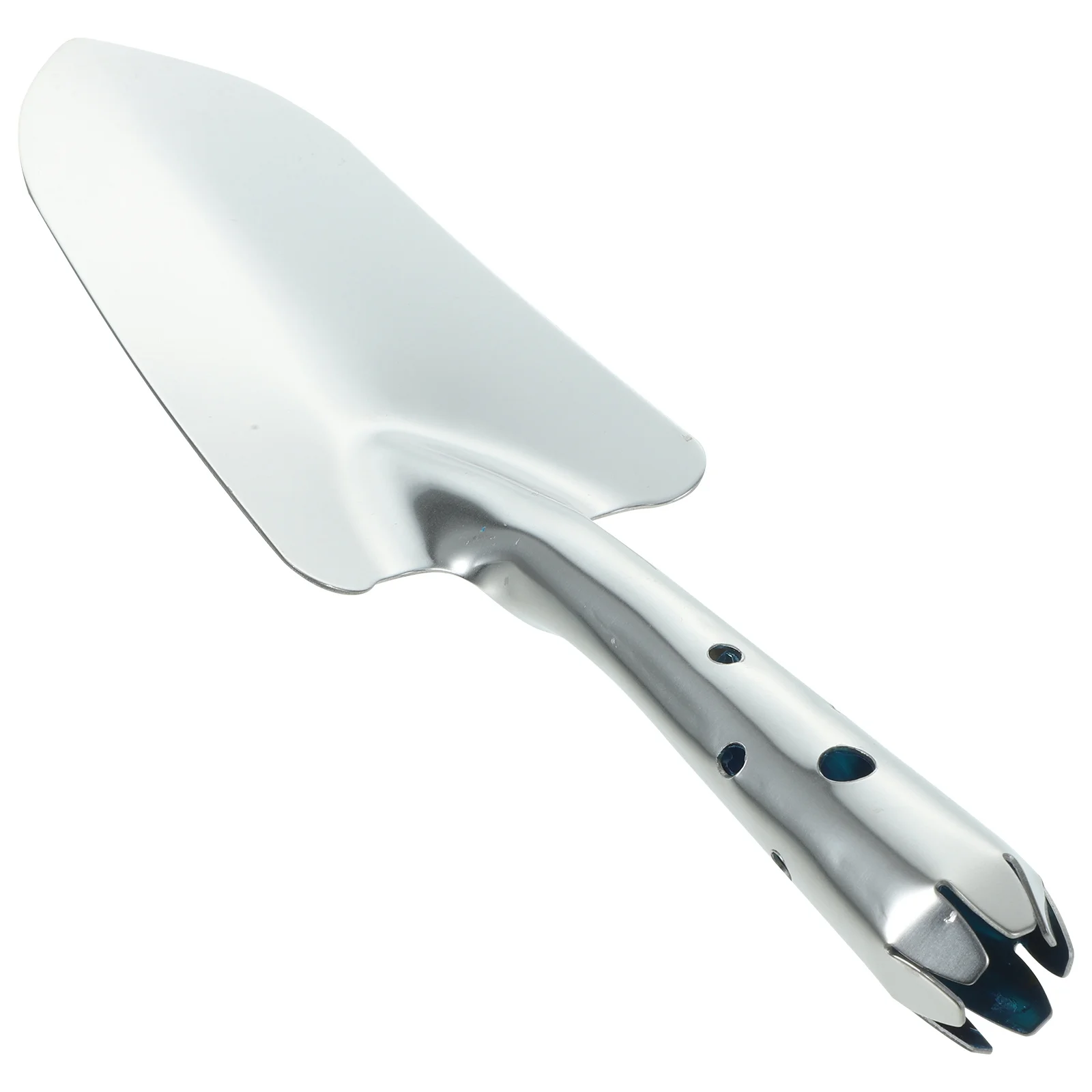 

1pc Stainless Steel Wood Handle Garden Trowel Multi-Purpose Transplant Tool For Digging Weeding Flowerpot Cultivation Scoop