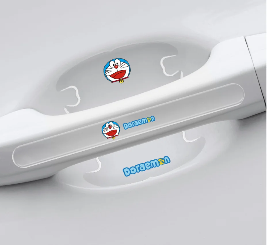 سيارة ملصقا مقبض باب السيارة السلطانية الخدوش حامي شفاف ل Volkswagen VW بولو جولف باسات جيتا بيتل تيغوان شيروكو #2