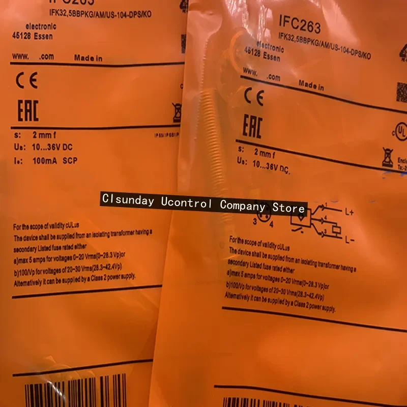 

2pcs New proximity switch IFC261 IFC263 IFC206