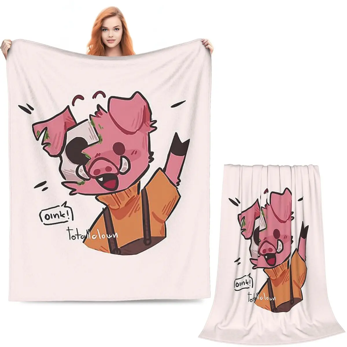 Micheal! Dsmp Blanket Soft Warm Flannel Throw Blanket Bedspread for Bed Living room Picnic Travel Home Sofa