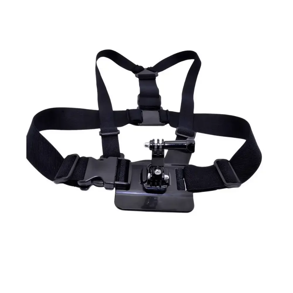 Adjustable Harness Head + Chest Strap Mount Accessories For GoPro 1 2 3 4 5 6 7 8 SJM4000 6000 Session Insta360 Sport Camera FPV