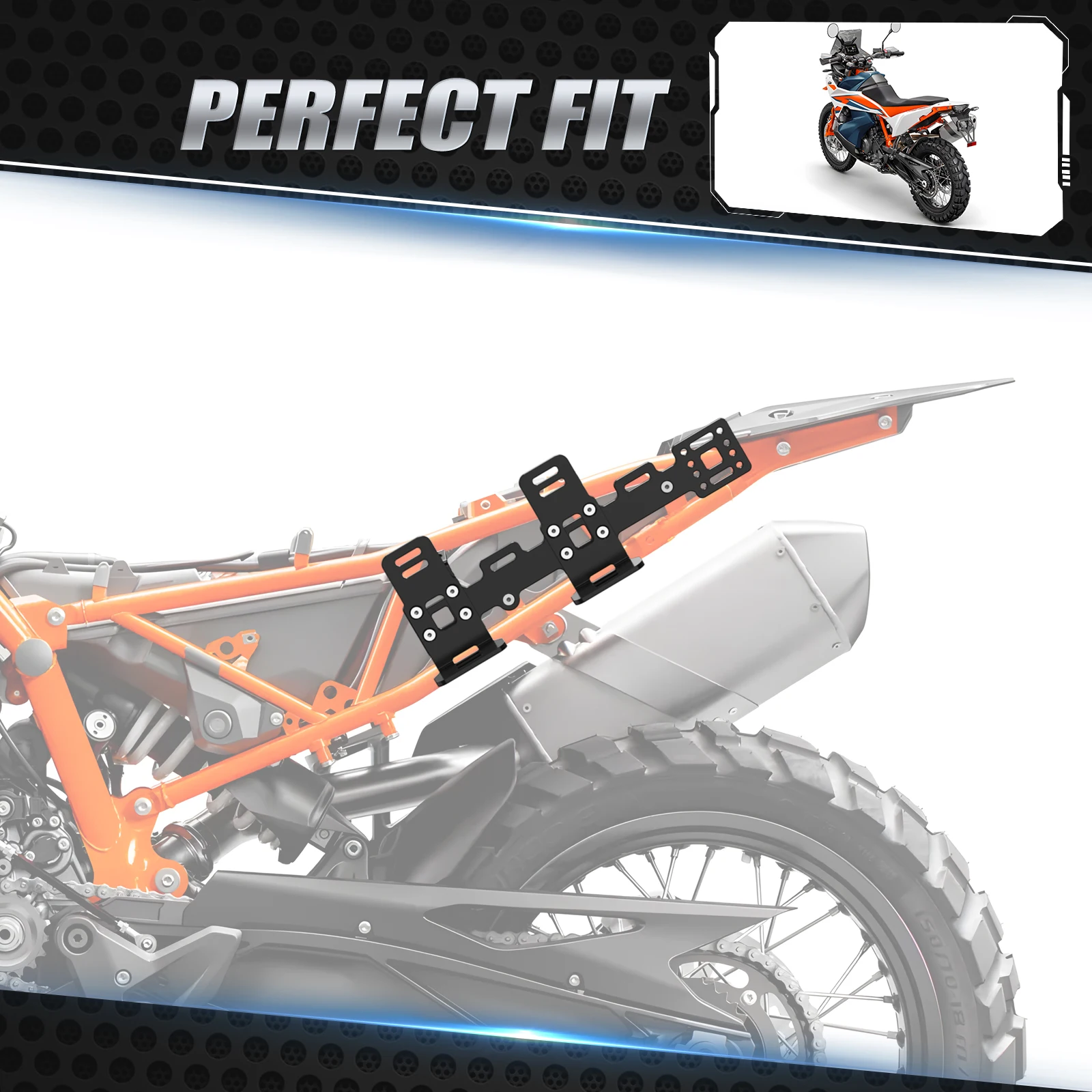 Side Luggage Rack Cargo Carrier For KTM 790 890 Adventure /R/Rally 2019-2024 2023 790 890 Adventure R 790 ADV 890 ADV R Rally
