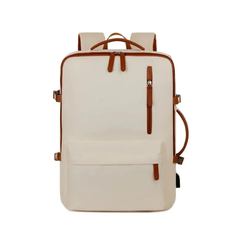 Trendy Sleek Nylon Backpack Versatile Office Travel And Daily Student Laptop Pack
