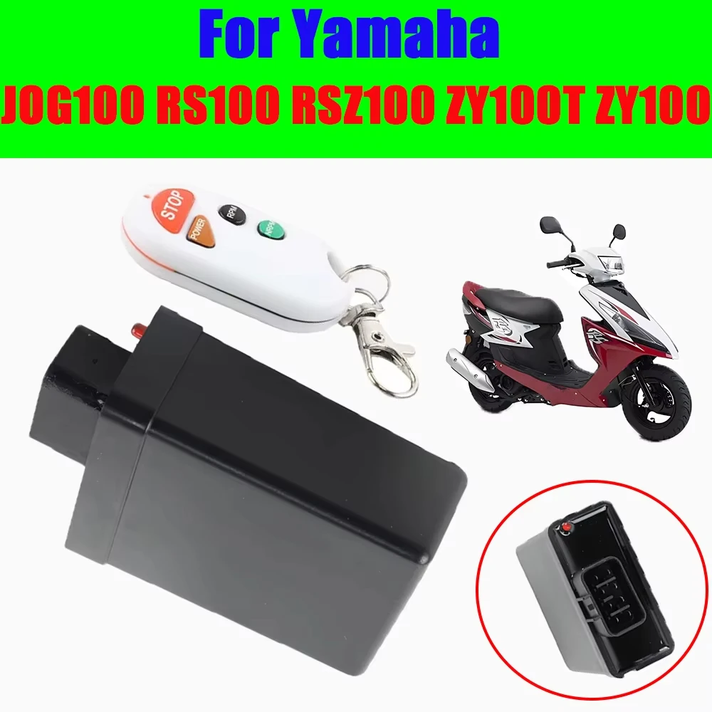 

Motorcycle 8 PIN CDI Ignition System Unit Racing With Remote Control Scooter For Yamaha ZY100T ZY100 JOG100 RS100 RSZ100 JOG 100