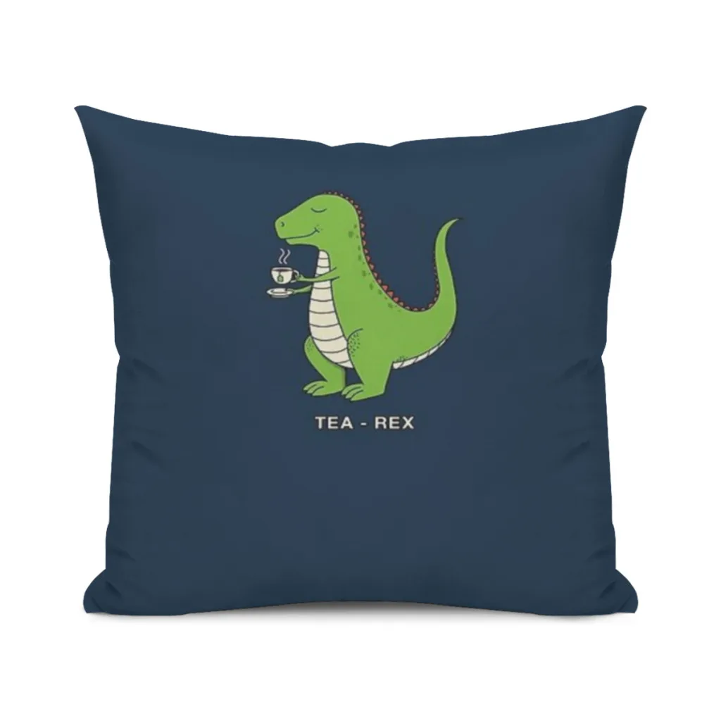 

Tea Rex Pillow Cushion Case Dakimakura Cover Decorative Sleeping 45x45cm