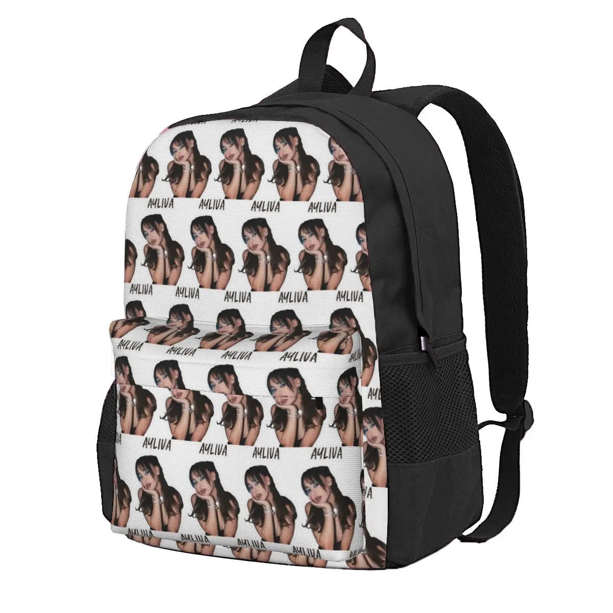 

Ayliva Vintage Student Backpack School Bag Hiking Travel Daypack for Boys Girls Fashion Bookbag Shoulder Bags