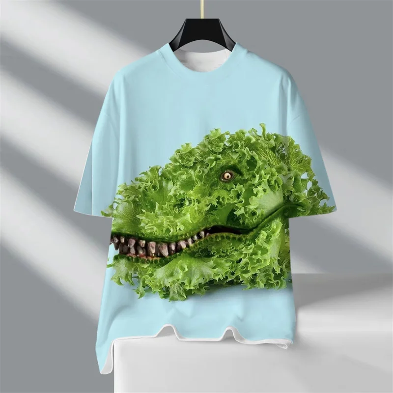 

Brainstorming Creative Patterns T-shirts Summer Fashion Short Sleeve Funny 3D Printed T Shirts Streetwear Catch Eyes Loose Tees