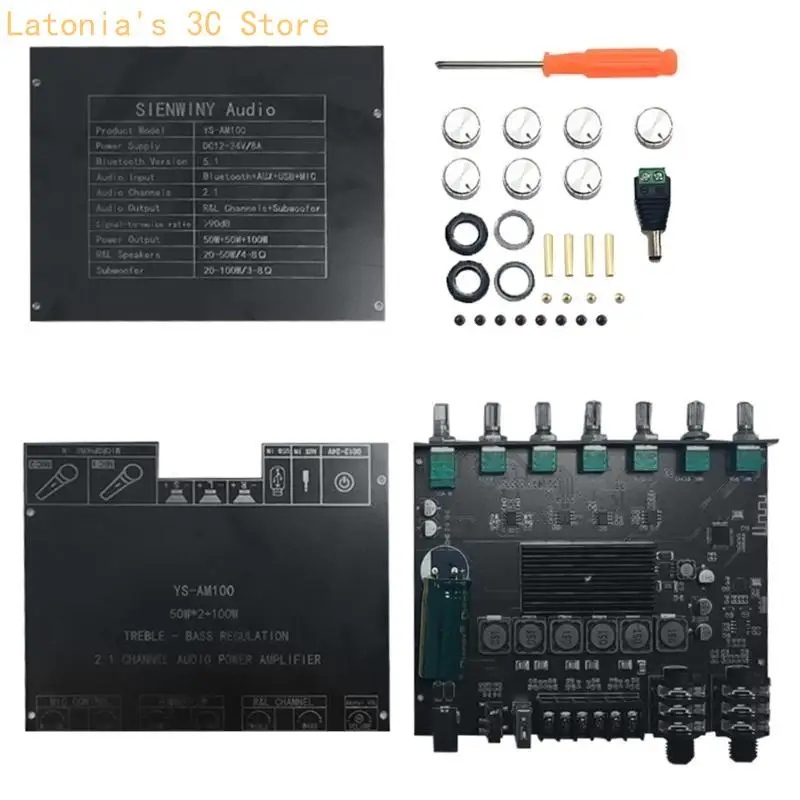 

TPA3116D2 Chip Subwoofer 100W Left Right 50W YS-AM100 All in Amplifier Board X3UB