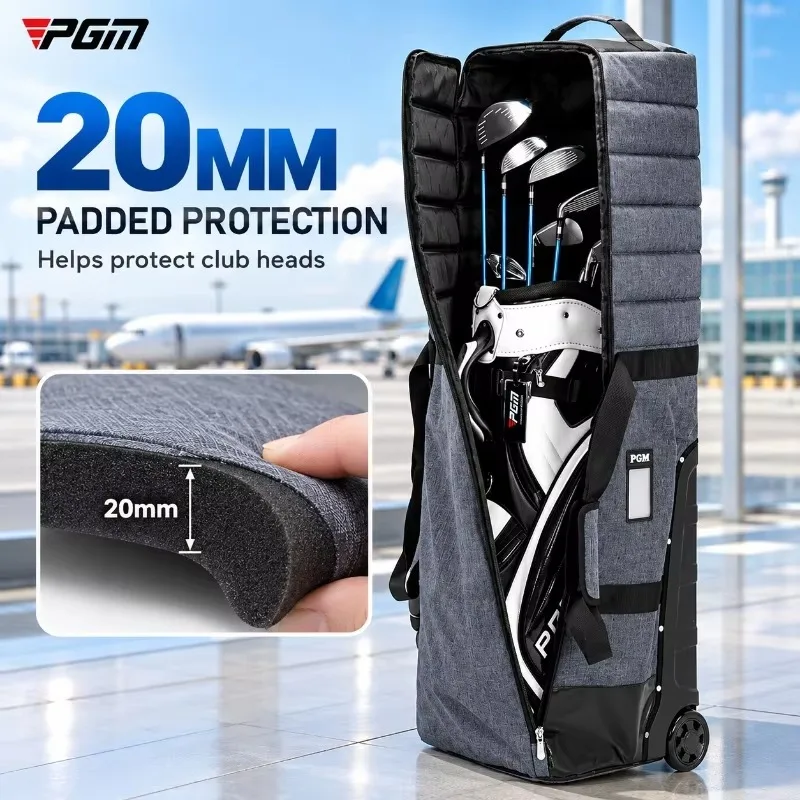 Pgm Golf Aviation Package Roller Skating Aircraft Check-in Bags with Stands Travel ball bag thickened anti-collision