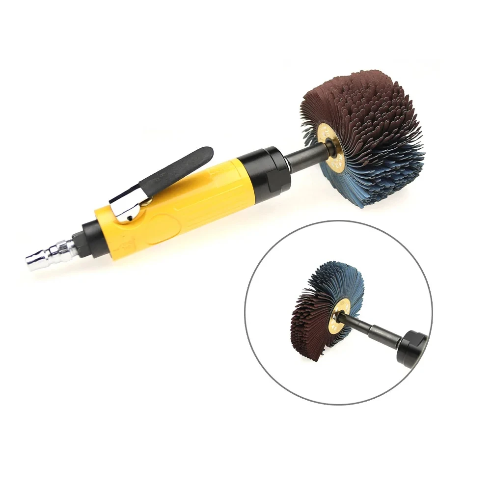 118x60 مللي متر/30 مللي متر شرائط القماش الكاشطة فرشاة تلميع عجلات الهواء الملمع اكسسوارات للخشب طحن التلميع #6