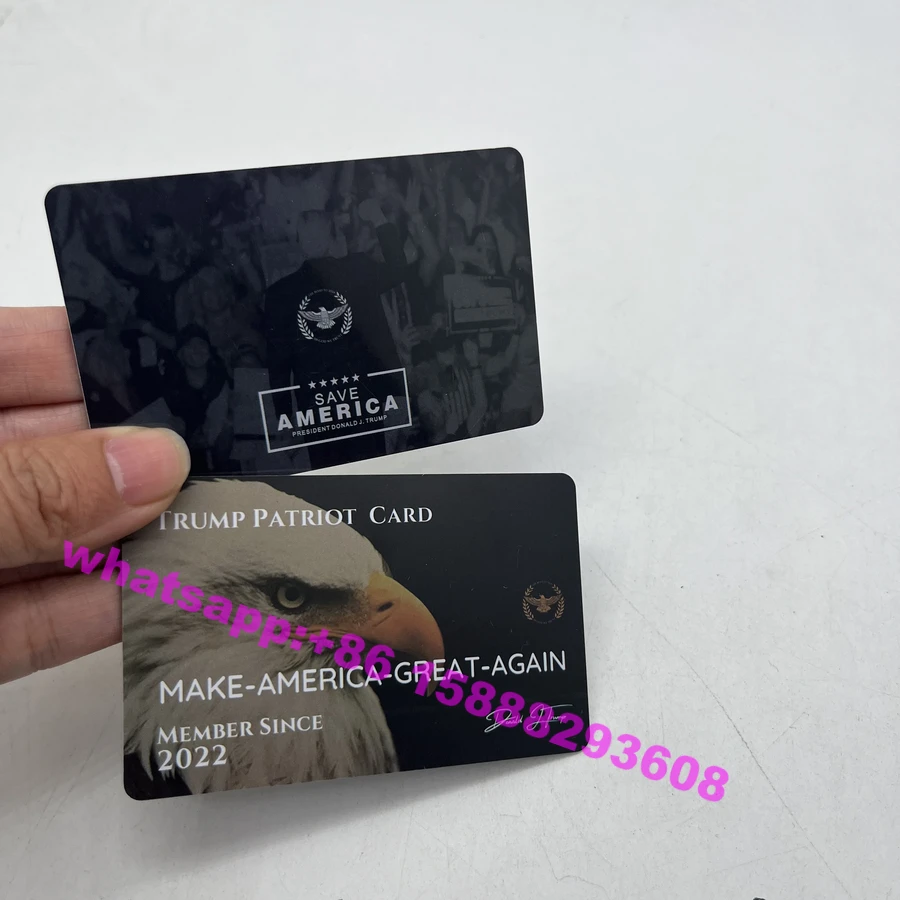 

Dropshipping Donald J Trump card 2024 Make America Great Again Patriot card Trb collect cards American eagle white house card