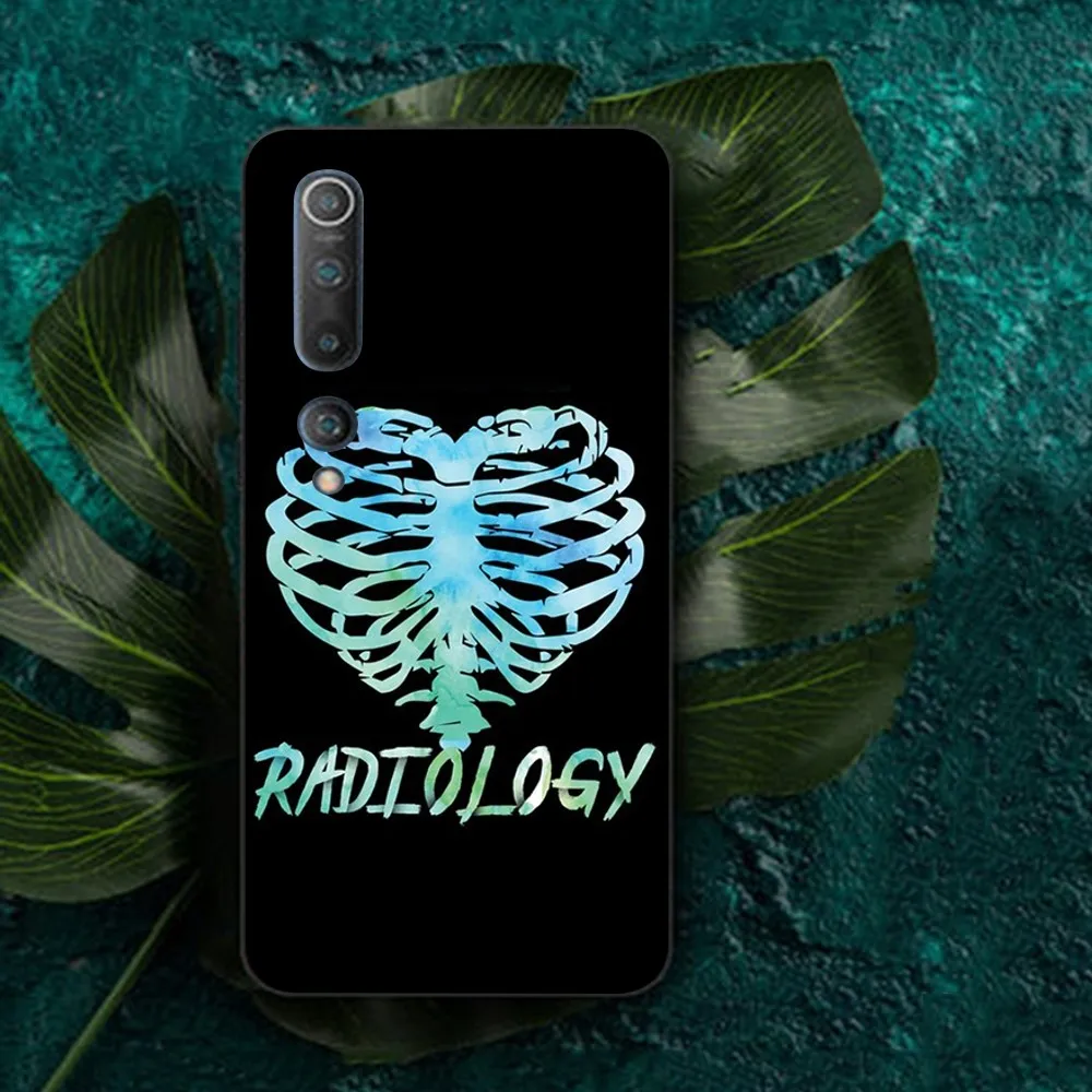 Radiological Human Organs Skeleton Phone Case For Redmi Note 4 X 5 A 6 7 8 Pro T 9 Pro 9S 10 Pro 11 Pro 11S 11Epro PocoM3pro