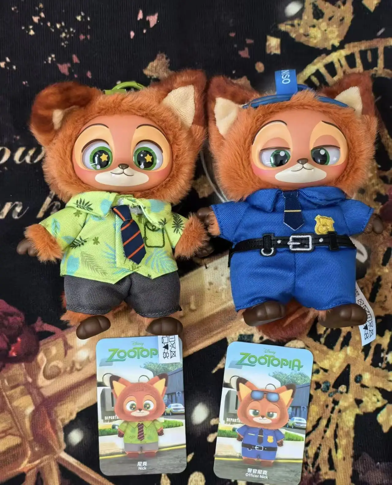 

Disney Zootopia Series слепая коробка милый Джуди Ник виниловый плюшевый кулон коробка-сюрприз Bellwether аниме кукла брелок Mystery Box игрушка