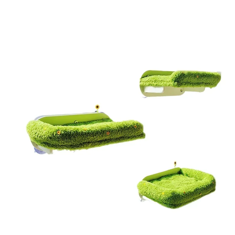 Suction cup nest hanging hammock sunbathing artifact climbing frame cat springboard