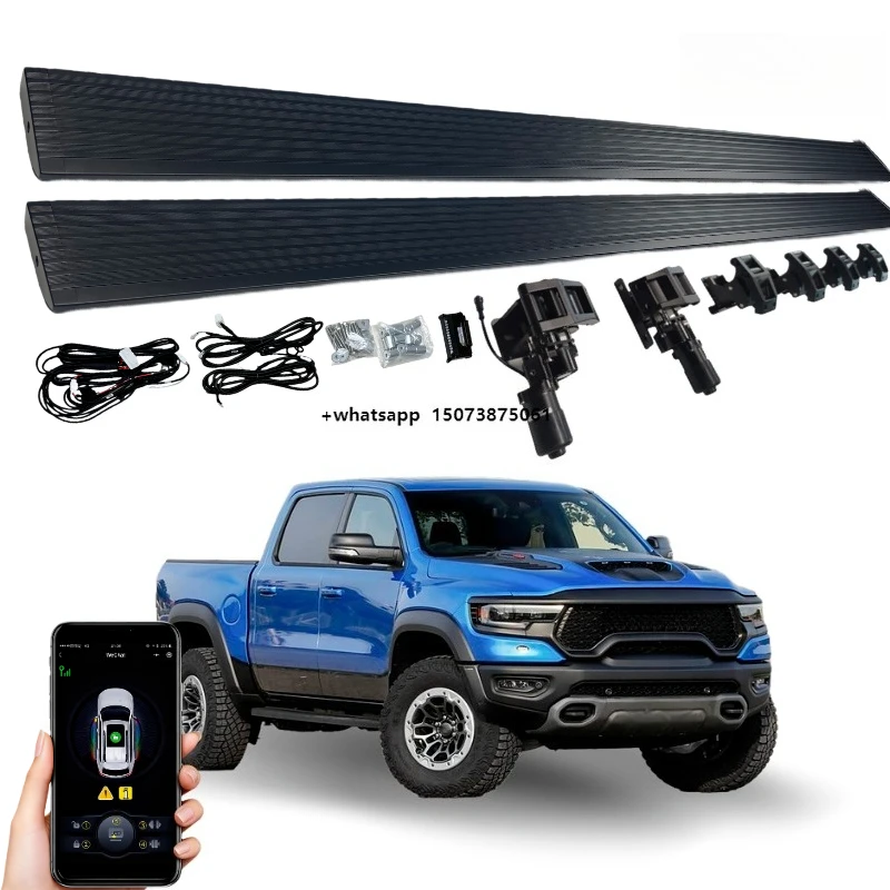 

Aluminum Alloy Electric Running Board for Dodge Ram Side Steps 1500 2500 3500 Running Boards 2021