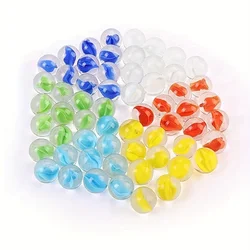 6 Colors, 60 Pieces/bag, 16mm Stained Glass Marbles, Children's Marbles,  Children's Ball Toys,  Fish Tank Decorations