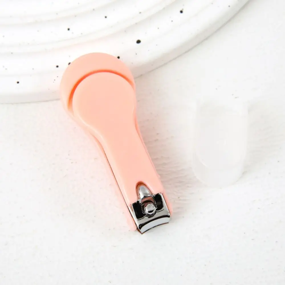 Durable Cute Nail Clippers Creative Portable Nail Trimmer Stainless Steel Material Macaron Color Manicure Tool Manicure