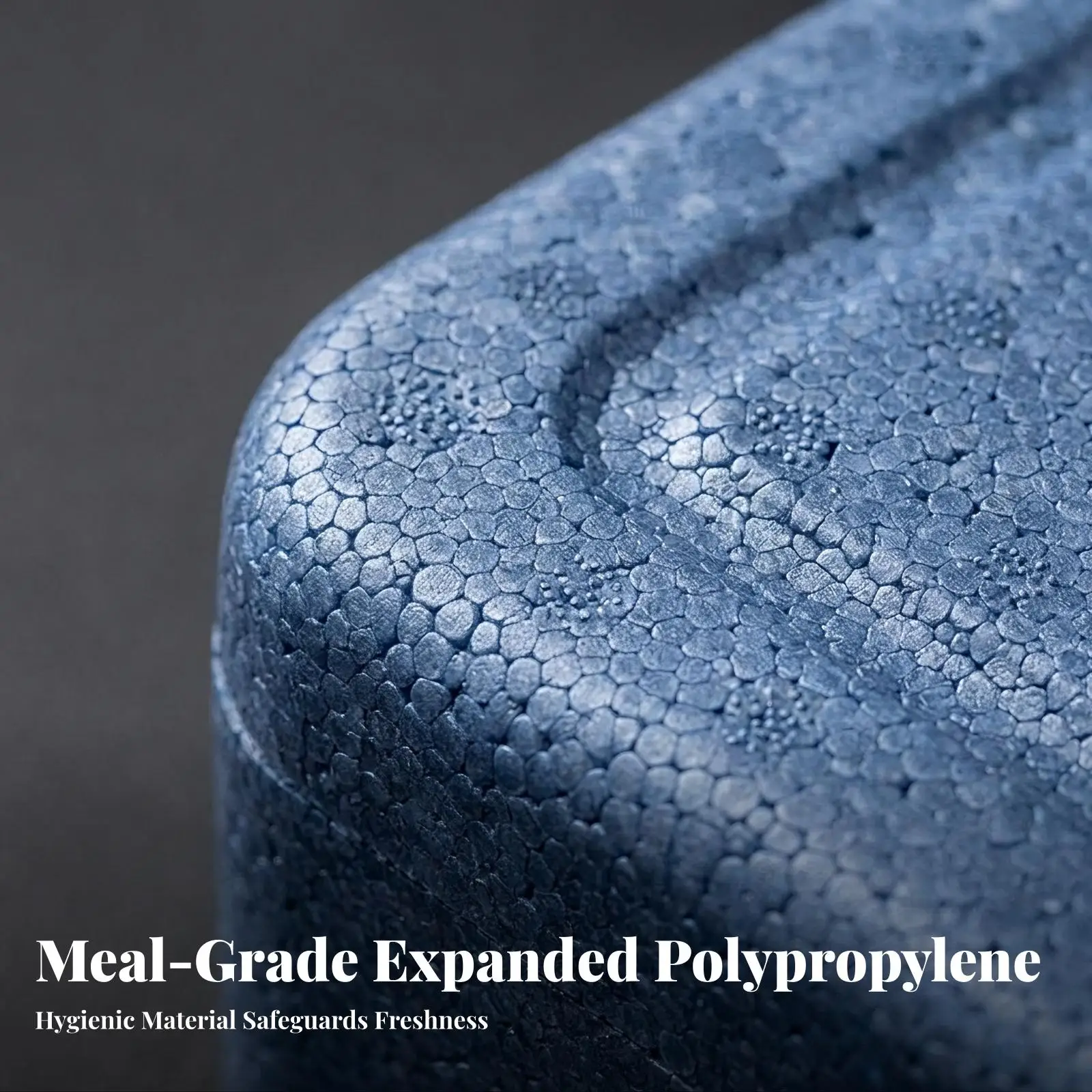 Portable EPP Insulated Container with Lid and Strap Handle for Cold Chain Transport Seafood Meat Plastic Storage