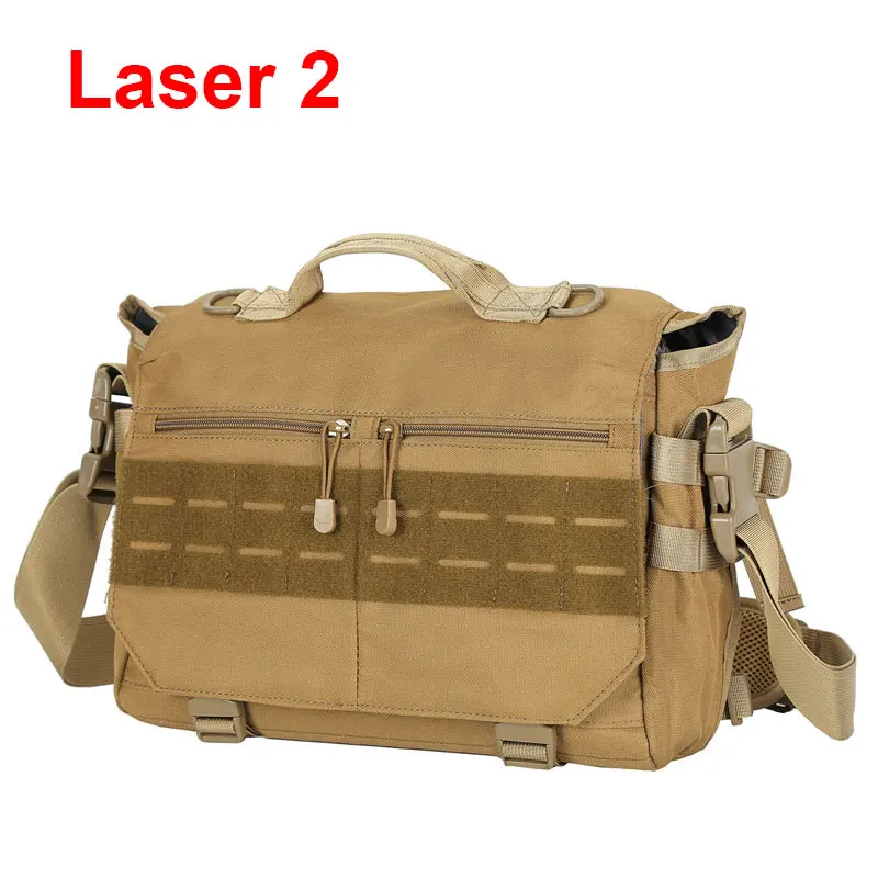 Molle Laptop Bag Tactical Messenger Bags Computer Backpack Fanny