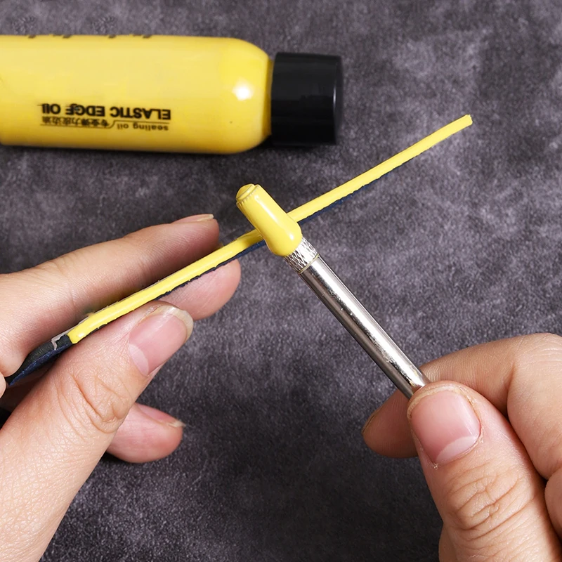 30Ml Leather Edge Oil Sealing Oil Leather Dye For Bag Belts Shoes Coats Leather Finish Paint Repair DIY Craft Leather Edges