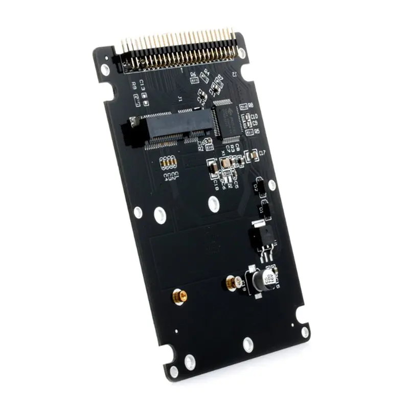 QWE-10X MSATA To 2.5 Inch 44PIN IDE HDD SSD Adapter MSATA To PATA Converter Adapter Card With Case