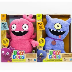 Hasbro Ugly Doll Electric Talking Stuffed Plush Toy Moxy Ugly Dog Cartoon Funny Figures Decoration Kids Birthday Christmas Gift